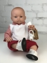 картинка Пупс Артур, в комбинезоне, 47 см , арт. 46014C интернет-магазин TuKiTu.ru