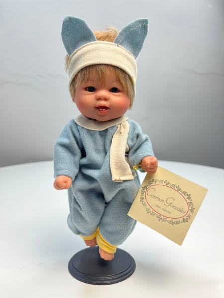 картинка испанские Кукла-пупс "Бебетин", с зубами, 21 см , арт.12806 интернет-магазин TuKiTu.ru