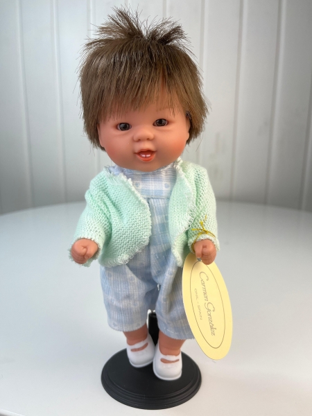 картинка испанские Пупс "Бебетин", 21 см, арт. 12754(брюнет) интернет-магазин TuKiTu.ru