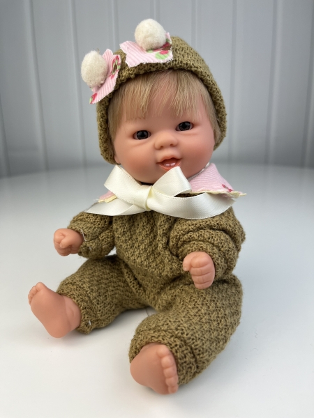 картинка испанские Пупс "Бебетин", с зубами, 21 см, арт. 12672 интернет-магазин TuKiTu.ru