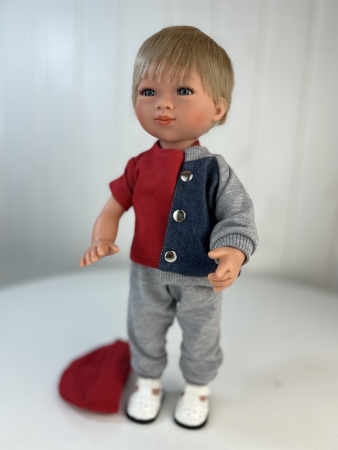 картинка Кукла Марко, блондин, 34 см, арт. 22310К76 интернет-магазин TuKiTu.ru