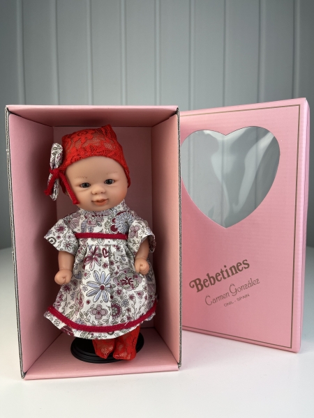 картинка испанские Пупс "Бебетин", 21 см, арт. 12671 интернет-магазин TuKiTu.ru