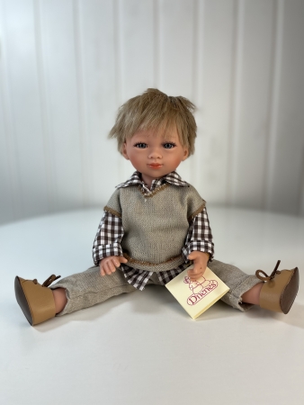 картинка Кукла "Марко"( блондин), 34 см, арт. 22215 интернет-магазин TuKiTu.ru