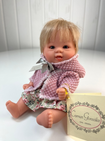 картинка испанские Кукла-пупс "Бебетин" ,с зубами, арт. 12779 интернет-магазин TuKiTu.ru