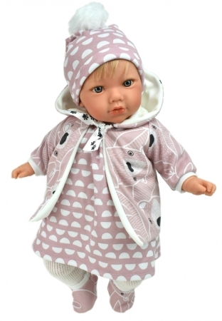 картинка Кукла "Алина" в розовой одежде, 45 см, арт. 862 интернет-магазин TuKiTu.ru