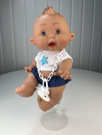 картинка испанские Пупс-мини Pepotes (Тыковка), 26 см (вид 10), арт. 964 интернет-магазин TuKiTu.ru