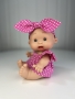 картинка Одежда для кукол - Хлопковый комплект: Топ с крылышками, шорты и бант, для кукол и пупсов 26-30 см, арт. 5 интернет-магазин TuKiTu.ru