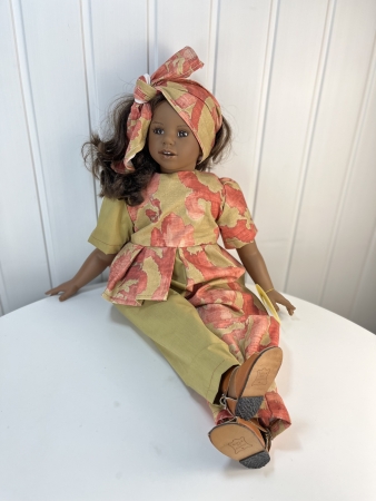 картинка Коллекционная кукла "Нэни", 72 см, арт. 7045 интернет-магазин TuKiTu.ru