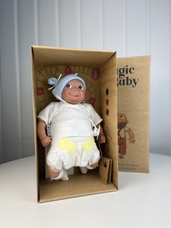 картинка испанские Пупс Каритас, новорожденный мальчик, 28 см, арт. 23000C интернет-магазин TuKiTu.ru