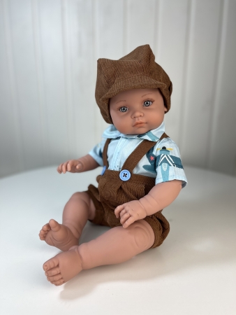 картинка Одежда для пупсов - Комплект "Самолетики": рубашка, шорты, кепка,  рост 45 см , арт 45 интернет-магазин TuKiTu.ru