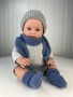 картинка Пупс "Артур", в свитере, шапке, шарфе и носках, 47 см, арт. 46603 интернет-магазин TuKiTu.ru