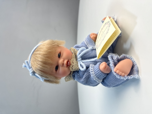 картинка испанские Кукла-пупс "Бебетин", с зубами,  арт 12787 интернет-магазин TuKiTu.ru