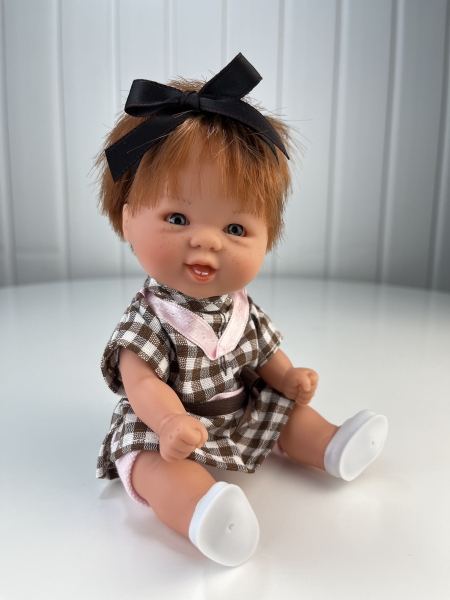 картинка испанские Кукла-пупс "Бебетин", с зубами, 21 см, арт. 12684 интернет-магазин TuKiTu.ru