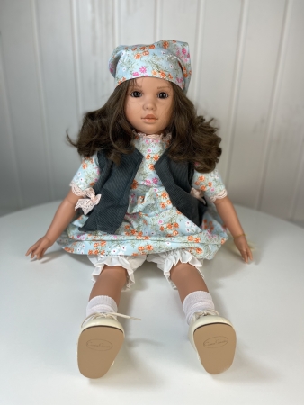 картинка Коллекционная кукла "Натали", 60 см , арт. 6036(брюнетка) интернет-магазин TuKiTu.ru