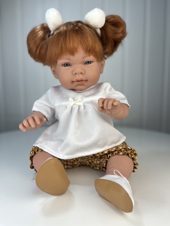 картинка Пупс Марина, рыжие волосы, 47 см, арт. 46211 интернет-магазин TuKiTu.ru