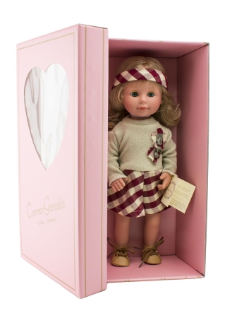 картинка Кукла "Берта ( блондинка), закрываются глаза", 34 см, арт. 22210 интернет-магазин TuKiTu.ru