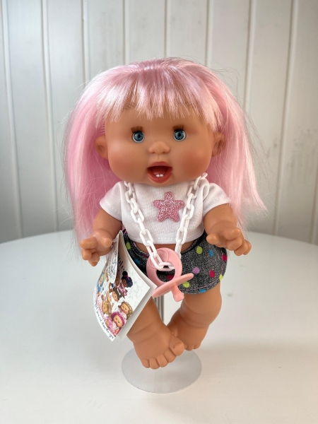 картинка Pepotes Special Funtastic (Тыковка-Фантастика) с волосами, глаза закрыв, 26 см , арт. 424-3 интернет-магазин TuKiTu.ru