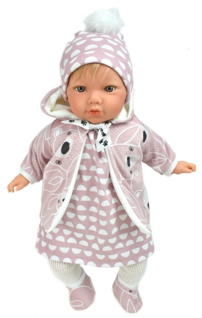 картинка Кукла "Алина" в розовой одежде, 45 см, арт. 862 интернет-магазин TuKiTu.ru