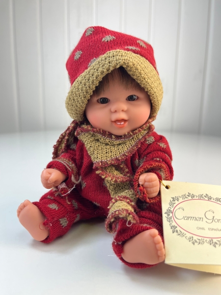 картинка испанские Кукла-пупс "Бебетин" с зубами, арт. 12701 интернет-магазин TuKiTu.ru