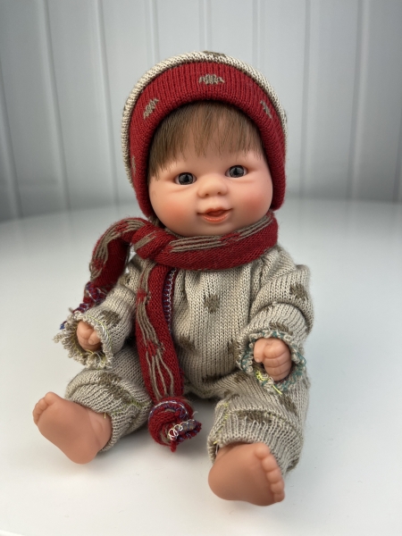 картинка испанские Пупс "Бебетин", 21 см, арт. 12702 интернет-магазин TuKiTu.ru