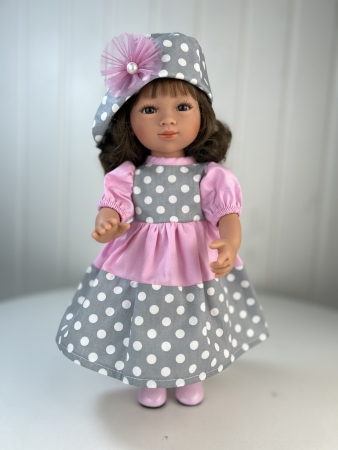 картинка Кукла Селия, брюнетка, 34 см, арт. 22319K81 интернет-магазин TuKiTu.ru