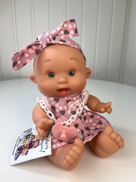 картинка испанские Пупс-мини Pepotes (Тыковка), 26 см (вид 1), арт. 964 интернет-магазин TuKiTu.ru