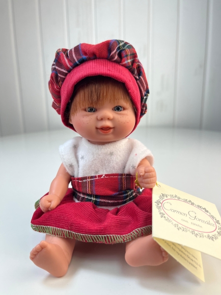 картинка испанские Кукла-пупс "Бебетин" ,без зубов , арт. 12799 интернет-магазин TuKiTu.ru