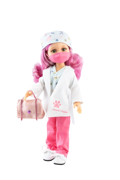 картинка Кукла Эсме ветеринар, 32 см, арт. 04700 интернет-магазин TuKiTu.ru