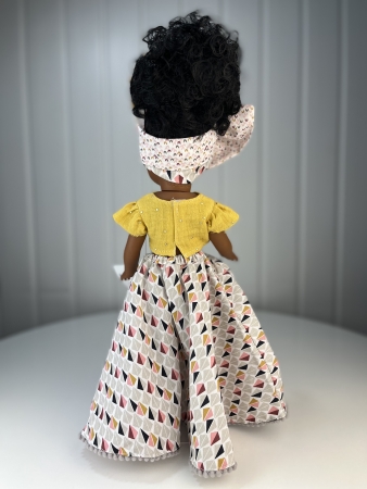 картинка Кукла "Марина" ( темнокожая с младенцем), 40 см, арт. 1562 интернет-магазин TuKiTu.ru