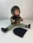 картинка Кукла Марко, в военном стиле , 34 см, арт. 22309K56 интернет-магазин TuKiTu.ru