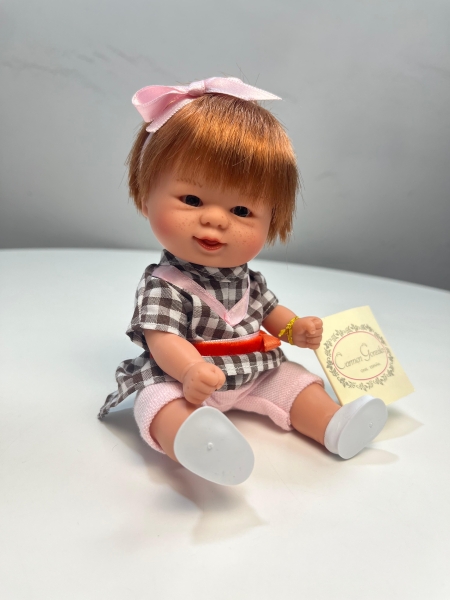 картинка испанские Кукла-пупс "Бебетин" без зубов, арт. 12684 интернет-магазин TuKiTu.ru