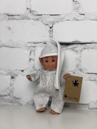 картинка испанские Кукла Джестито "Сонный Эльф" (вид 1), 18 см , арт. 143А интернет-магазин TuKiTu.ru