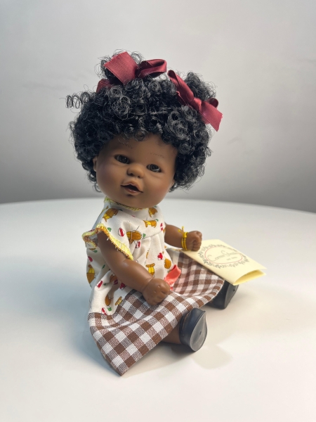 картинка испанские Кукла-пупс "Бебетин", без зубов, 21 см , арт.12248 интернет-магазин TuKiTu.ru