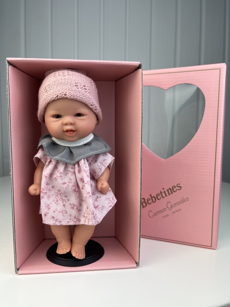 картинка испанские Пупс "Бебетин" с зубами, 21 см, арт. 12781 интернет-магазин TuKiTu.ru