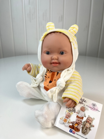 картинка испанские Пупс "Куки Джунгли - Тигренок"( вид 4), 20 см, арт. 314-4 интернет-магазин TuKiTu.ru