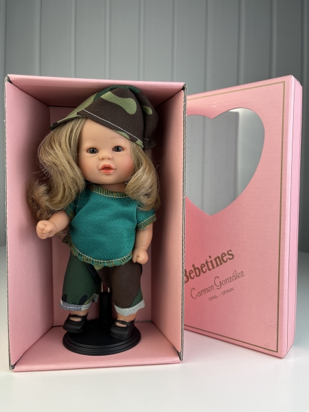 картинка испанские Пупс "Бебетин",21 см, арт. 12241 интернет-магазин TuKiTu.ru