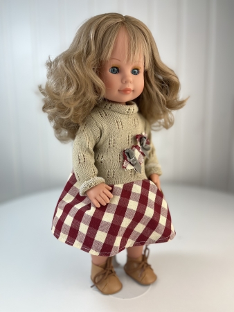 картинка Кукла "Берта ( блондинка), закрываются глаза", 34 см, арт. 22210 интернет-магазин TuKiTu.ru