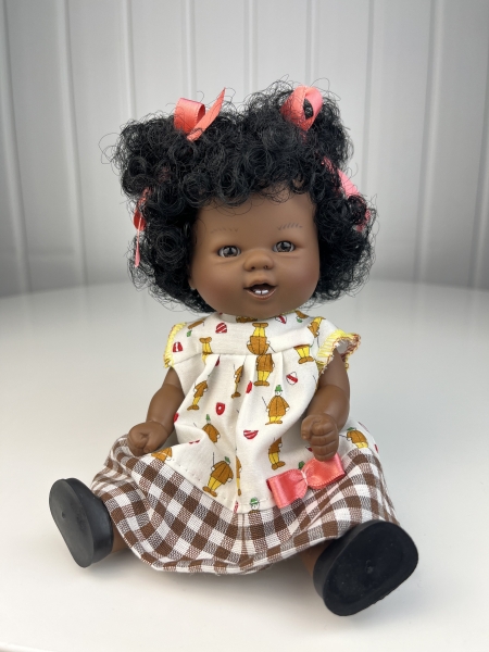 картинка испанские Кукла-пупс "Бебетин", 21 см , арт.12248 интернет-магазин TuKiTu.ru