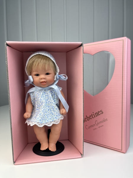 картинка испанские Пупс "Бебетин", с зубами, 21 см, арт. 12409 интернет-магазин TuKiTu.ru