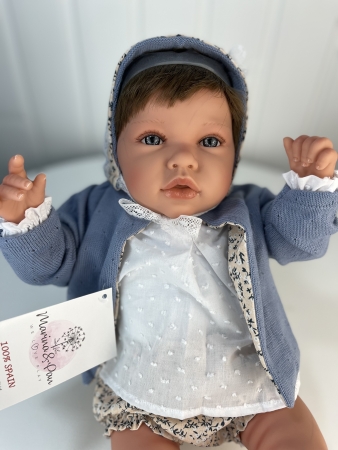 картинка Кукла-пупс "Ane - реборн", 45 см, арт. 3039 интернет-магазин TuKiTu.ru