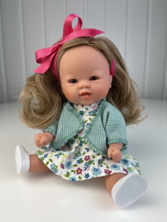 картинка испанские Пупс "Бебетин", с зубами, 21 см, арт. 12244 интернет-магазин TuKiTu.ru