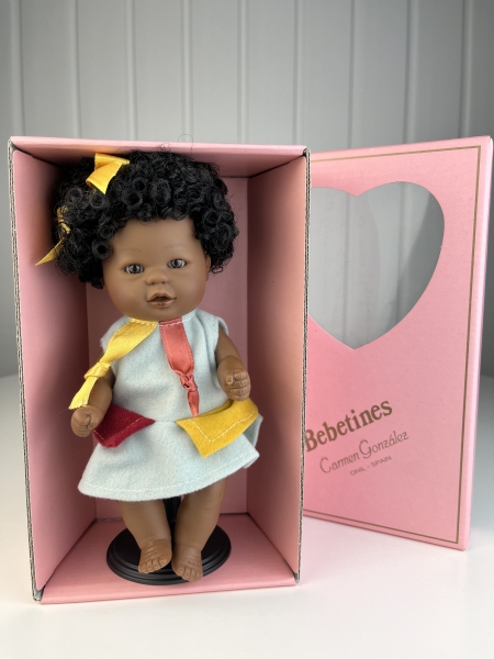 картинка испанские Пупс "Бебетин", 21 см, арт. 12800 интернет-магазин TuKiTu.ru