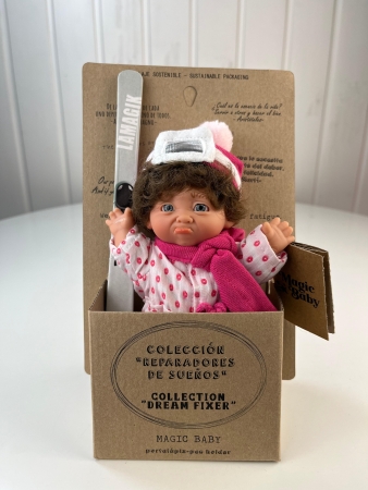 картинка испанские Пупс "Супер-лыжник", 18 см , арт. 504 интернет-магазин TuKiTu.ru