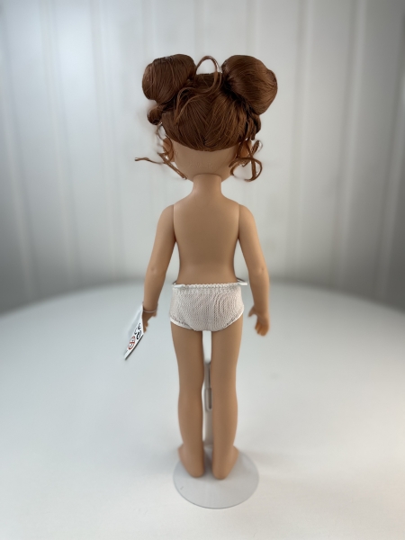 картинка Кукла Кристи без одежды, 32 см (без челки, два пучка, глаза зеленые) , арт. 14442 интернет-магазин TuKiTu.ru